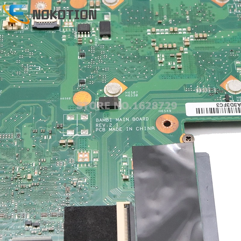 Материнская плата NOKOTION для ноутбука Lenovo IdeaPad G700 материнская Бэмби REV: 2 1 HM76 USB3.0