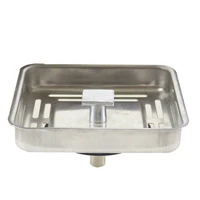 talea stainless steel square sink drain strainer plug 7878mm