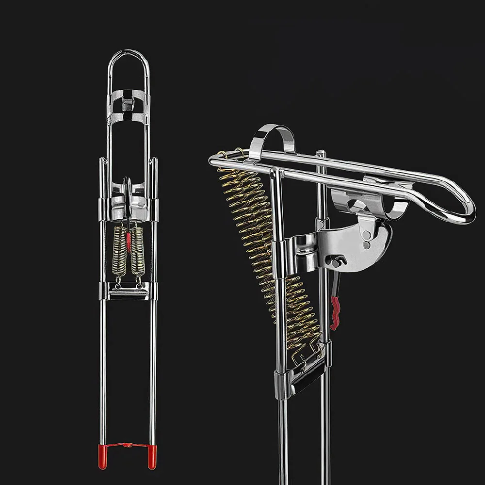 Рыболовный автоматический кронштейн с двойной пружиной рыболовный для удочки