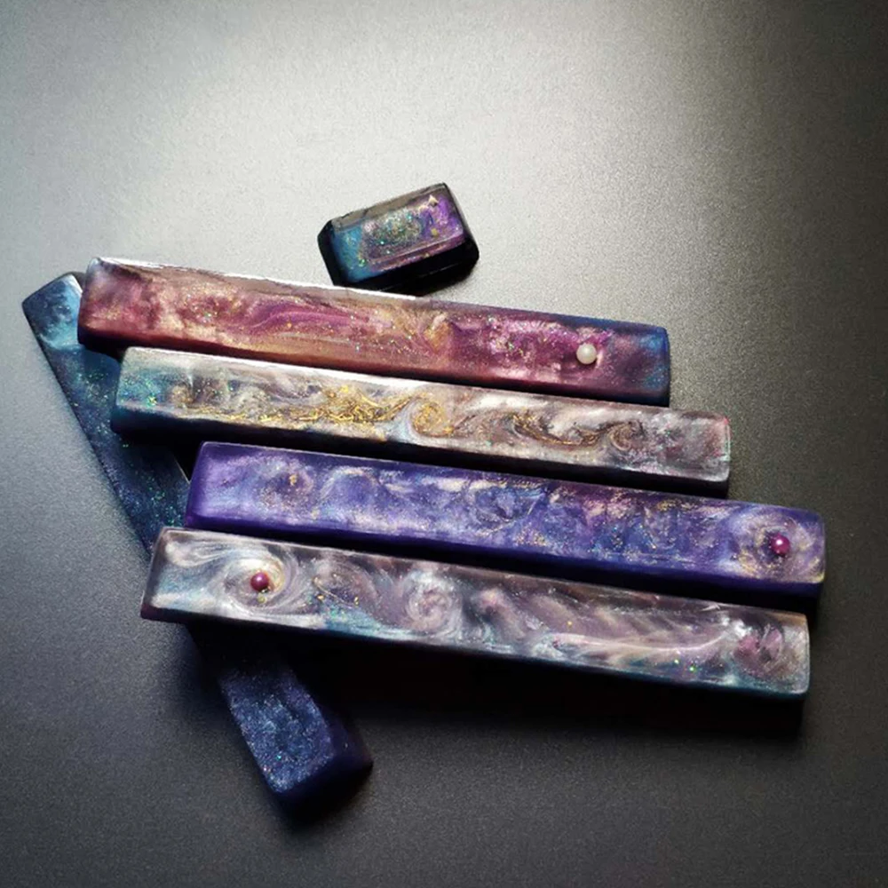 Механическая клавиатура ручной работы с подсветкой из смолы для выключателя