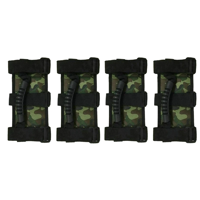 4 X ручка захвата рулона для Jeep Wrangler Yj Tj Jk Jl Jlu Sports Sahara Freedom Rubicon & Unlimited 1995 2018|Внешние
