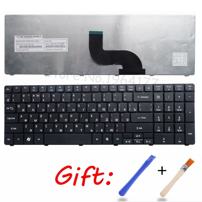 Русская клавиатура для ноутбука Acer 5810T 5536G 5738Z 5738g 5810 5739 5338 5410t 5538 5542 5538G 5542G 7560 7560G 7739