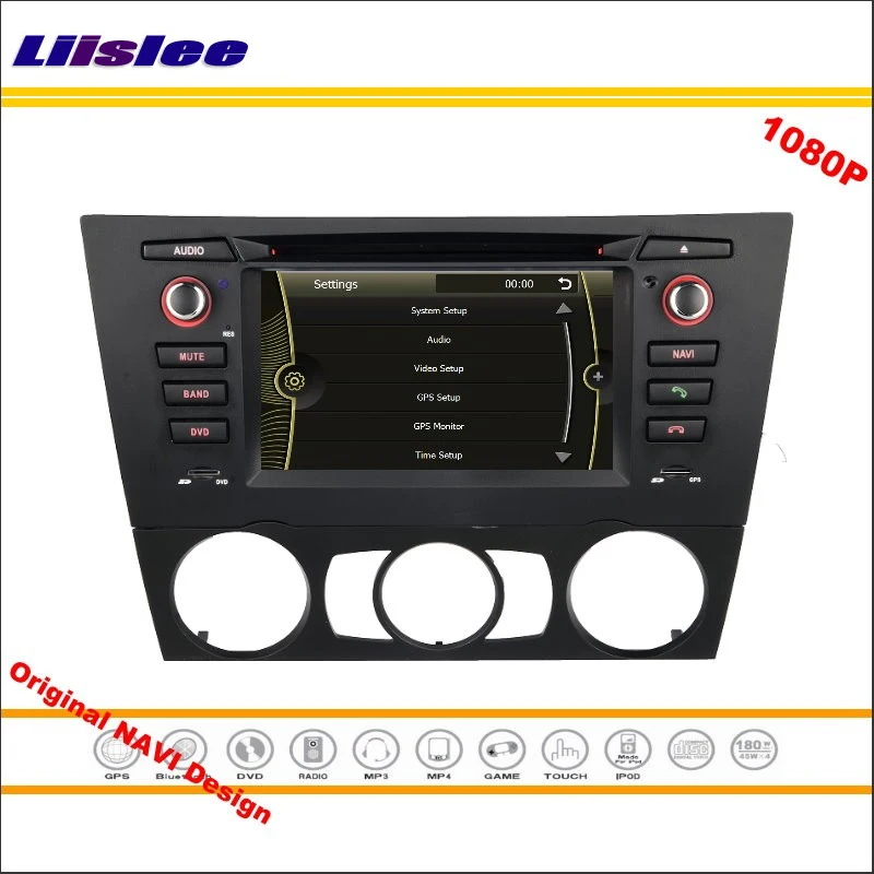 

For BMW E82 1 Series 2004 Onwards Coupe Car Radio CD DVD Player GPS Navigation 1080P Screen System Original NAVI Design