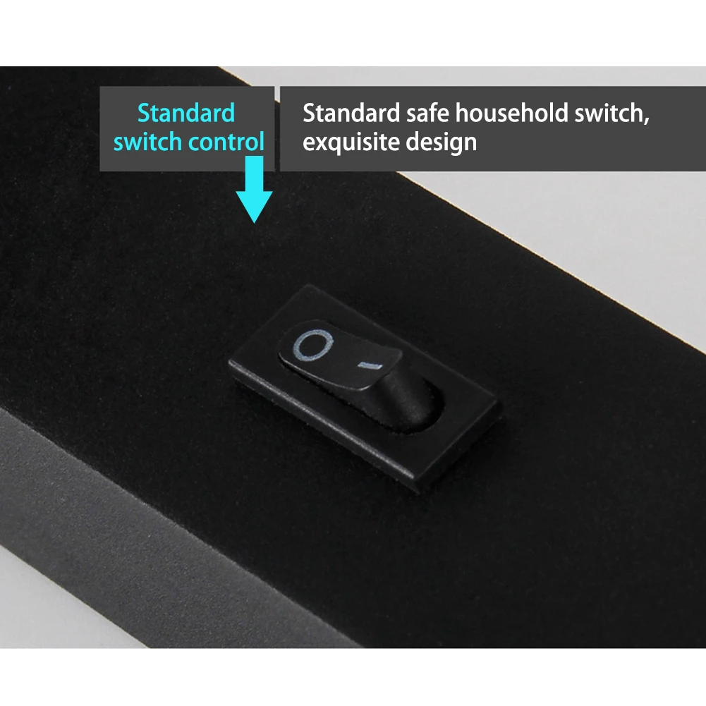 3W светодиодный настенный светильник для чтения теплый белый спальня кабинет