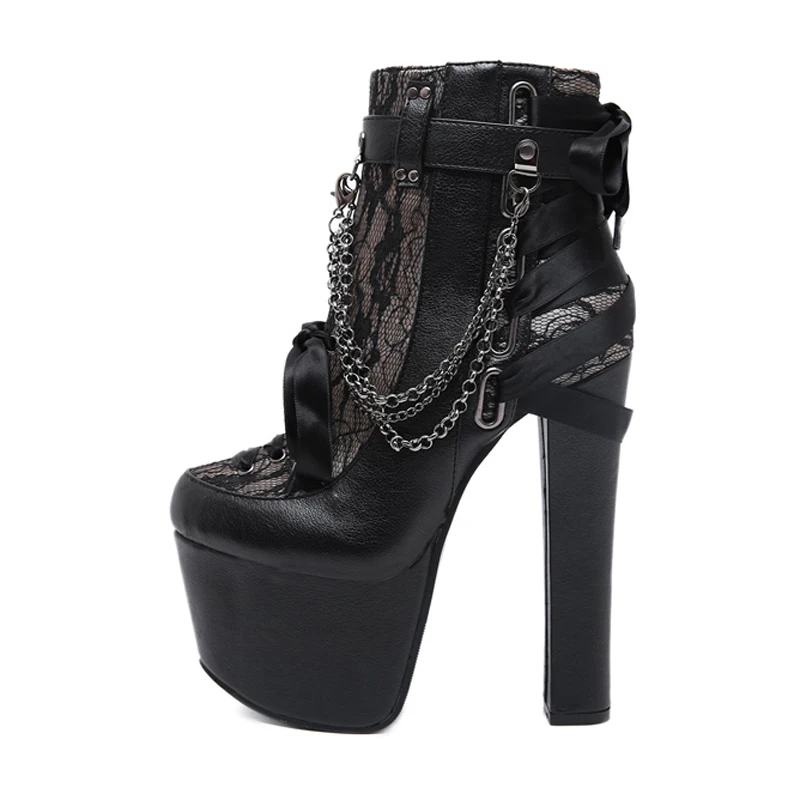 Водонепроницаемые женские ботинки Модные ботильоны мотоциклетные на меху