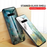 marble tempered glass case for lg g5 g6 luxury shockproof bumper anti fall protection phone cover for lg g7 g8 g9 v60 casesshell