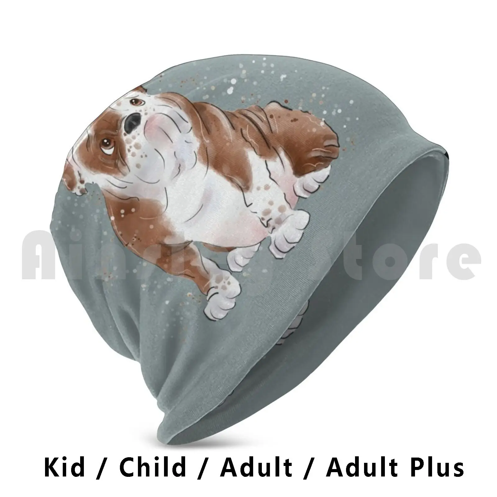 

Cute Bulldog Beanies Pullover Cap Comfortable Bulldog Cute Bulldog Cute Dog Dogs Dog Art Dog British Bulldog Britain