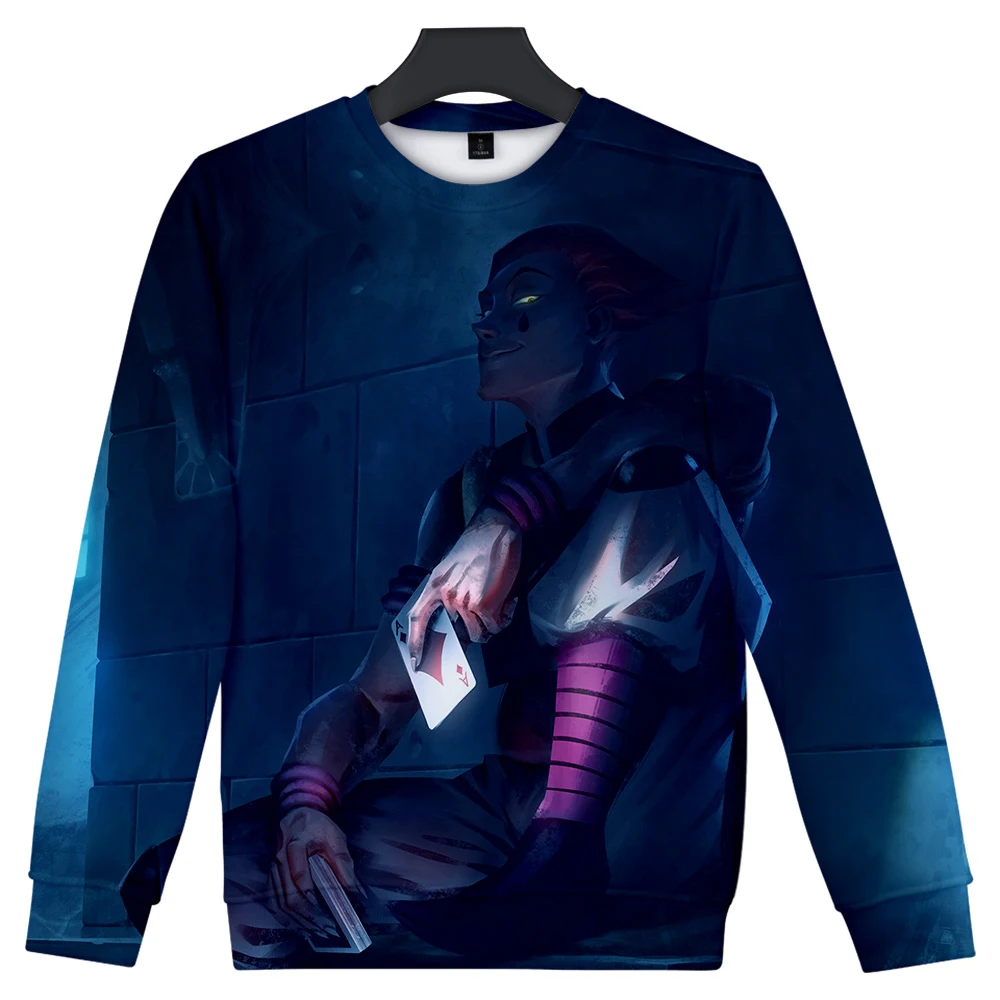 

Hunter x hunter Men/Women Sweatshirt Hip Hop Funny Crew neck sweater 3D Sweatshirt Character Anime Harajuku Free shipping