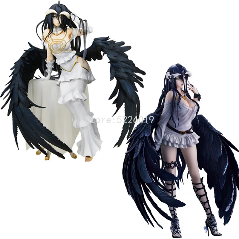 

28 см аниме фигурка Overlord Albedo Overlord III Albedo So-Bin экшн-фигурка 642 # Albedo фигурка 631 # Ainz Ooal игрушечные фигурки