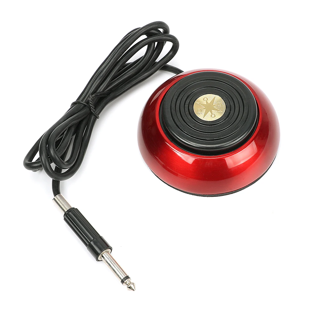 Тату ножной переключатель из нержавеющей стали пулемет электрозажим набор Supply