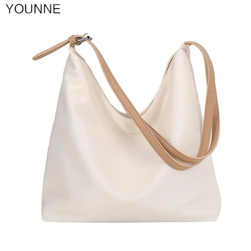 

YOUNNE 2021 large capacity messenger bag Korean canvas bag shopping bag nylon tote bag shoulder bag