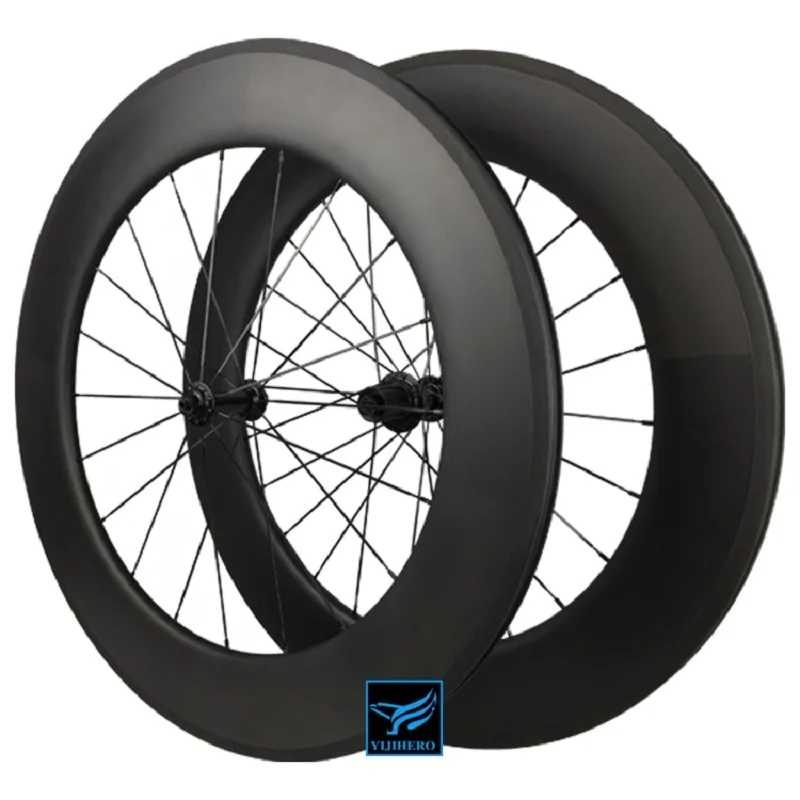 

Carbon Wheels 700C 88mm Clincher Tubular Road Bike 25mm Width Bicycle Wheelset