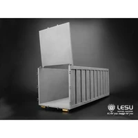 lesu 114 rc model diy 488mm metal hydraulic waste bin for 88 dumper truck car th09765