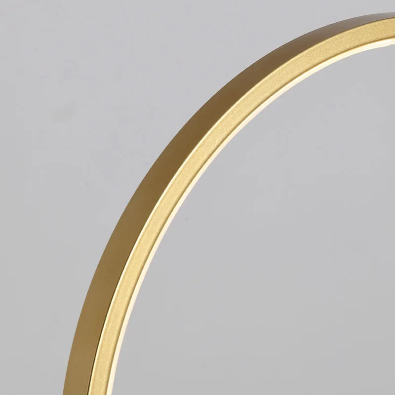 

Minimalist Round Ring Circle Led Pendant Light Modern Living Dining Room Home Decor Hanglamp Kitchen Pendant Lamp Indoor Fixture