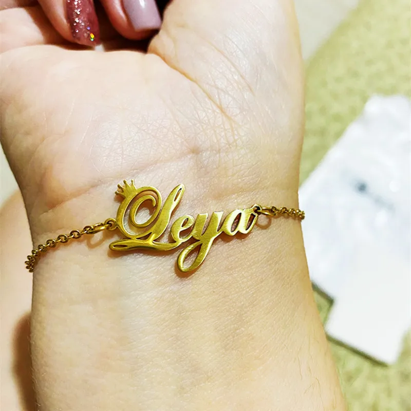 

Custom Bangle Stainless Steel Jewelry Accessory Couple Bracelet for Man Women Baby Birthday Gift 18k Gold Chain Bracelet Homme