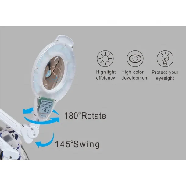 

SONIA BEAUTY MACHINE SN-H5050 9 In 1 Multifunction Beauty Facial Instrument with Facial Steamer and Magnify Lamp