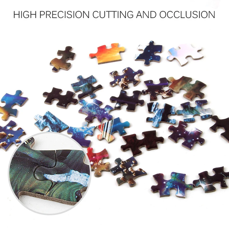 1000 штук паззл для взрослых космические звезды пазл сборка парпер Пазлы игрушки