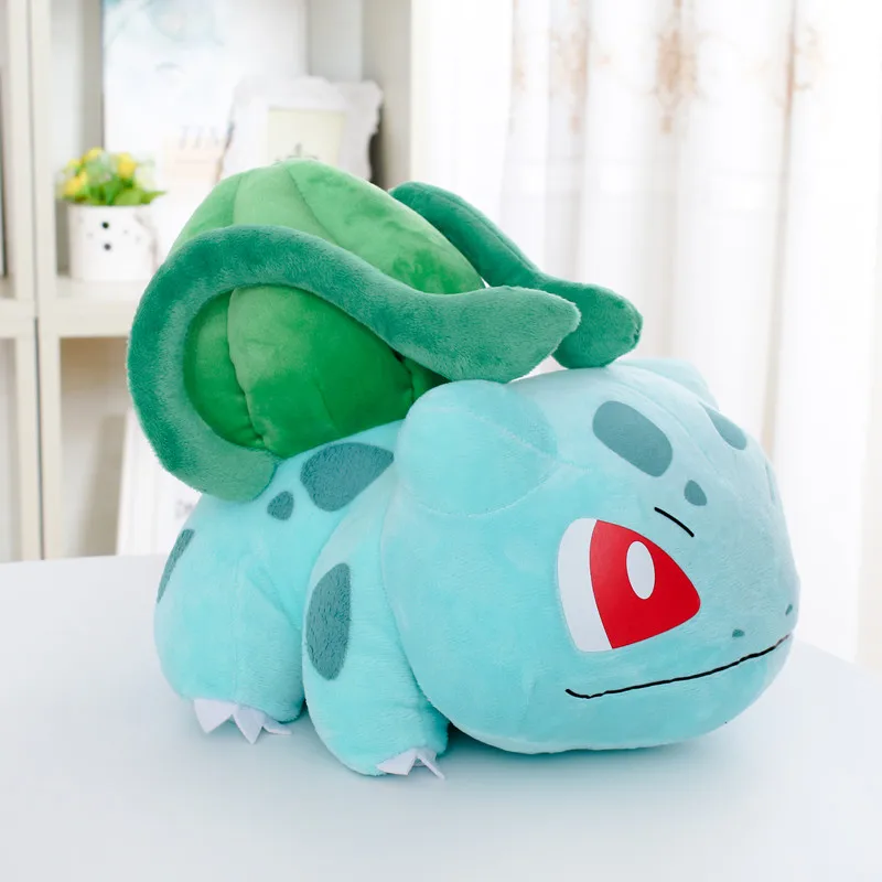 Bulbasaur Мягкие плюшевые игрушки милые Высокое качество аниме куклы для детей подарок Детская Коллекция Рождественский подарок