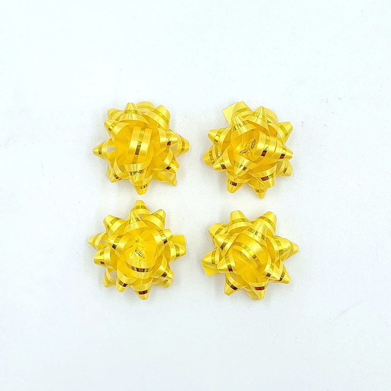 Банты для упаковки подарков самоклеящиеся 100 см 2 5 шт. рождественские подарочные