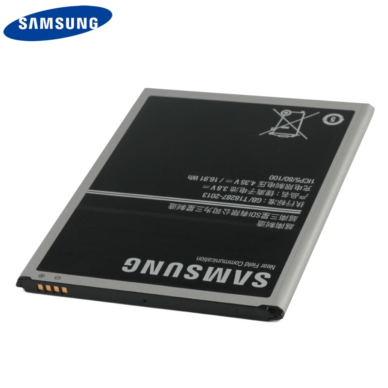 Оригинальная батарея Samsung EB BT365BBC BT365BBE для Galaxy Tab Active SM T360 T365 настольная