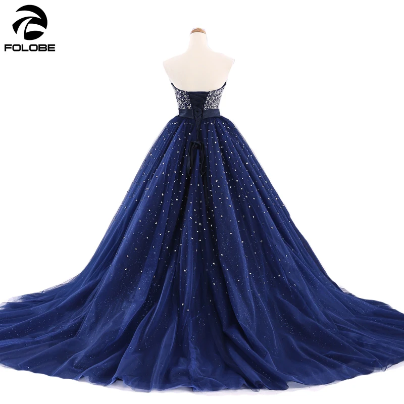 

Real Photo Strapless Quinceanera Dresses Ball Gown Beaded Sequin Lace Up Sweet 16 Dress For 15 Years Debutante Gowns