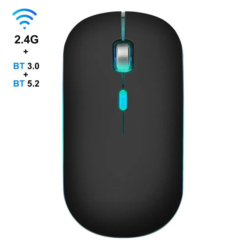 

Беспроводная умная ультратонкая портативная Мышь ABS 1600DPI Bluetooth 5,2 для ПК