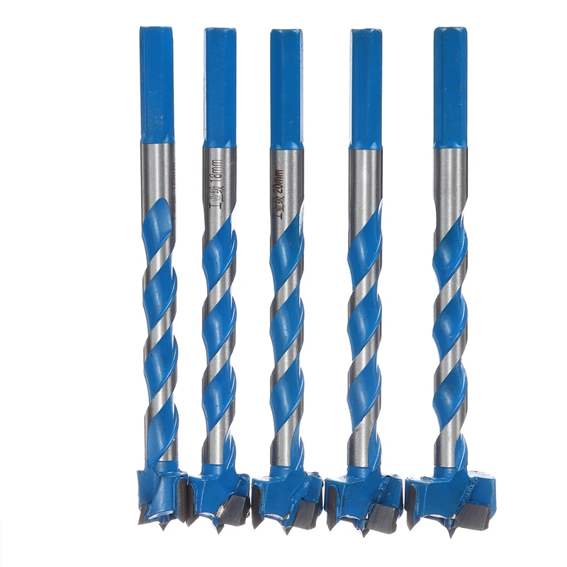 16-25 мм удлиненная резьба Сплав отверстие пилы резак Forstner сверло Деревообработка