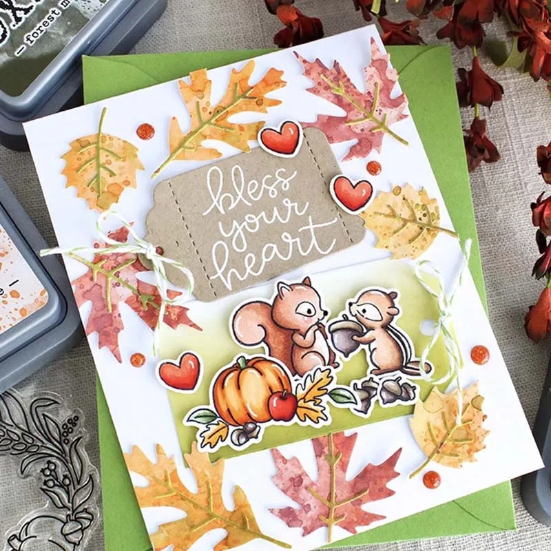 Металлические Вырубные штампы в виде кленового листа вырезанные формы для