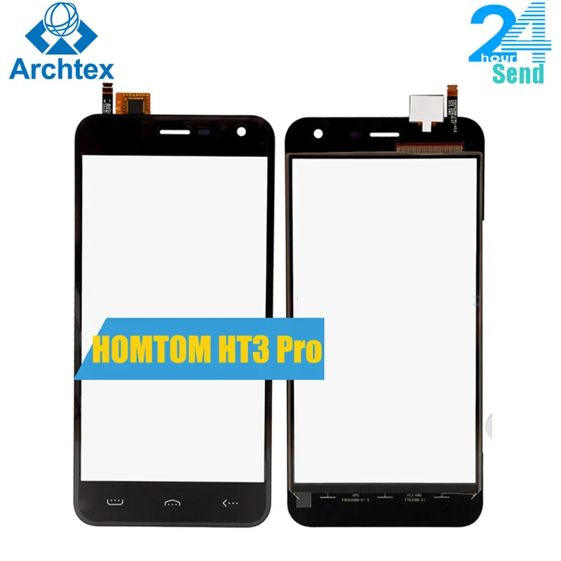 

For HOMTOM HT3 Pro TP Touch Screen Panel Perfect Repair Parts +Tools 5.0" HT3 Pro Glass With Digitizer Sensor Replacement