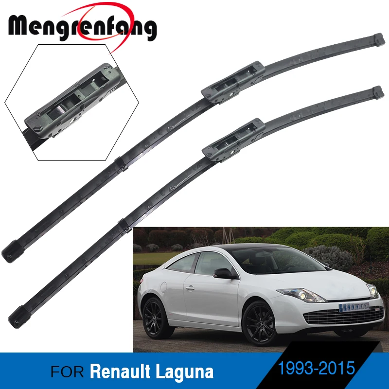 2 шт. резиновые щетки стеклоочистителя для Renault Laguna 1993 2015|Стеклоочистители| |