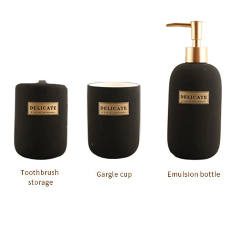 

Nordic Ceramic Portable Bathroom Accessories