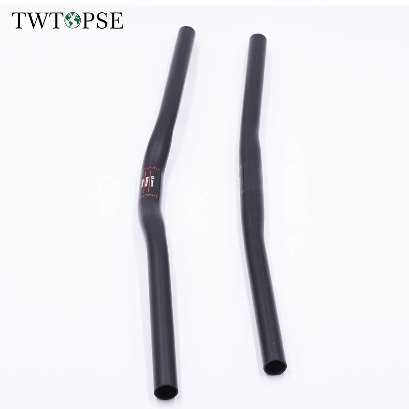 Складной руль TWTOPSE из углеродного волокна для велосипеда Brompton 25 4*560 мм 520 T800 89 г