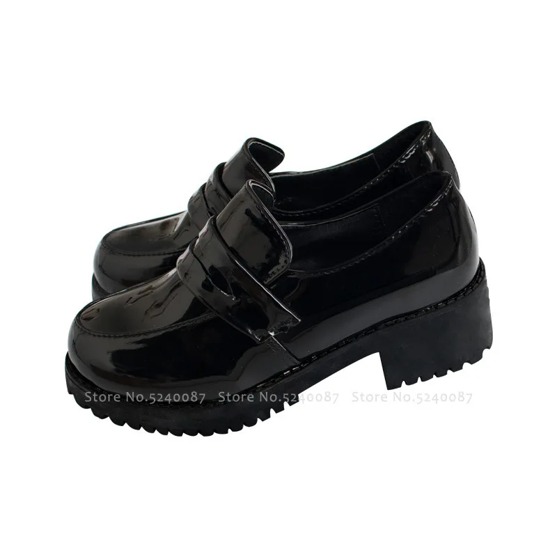 Японская школьная форма для девочек Матросская футболка темно синего цвета