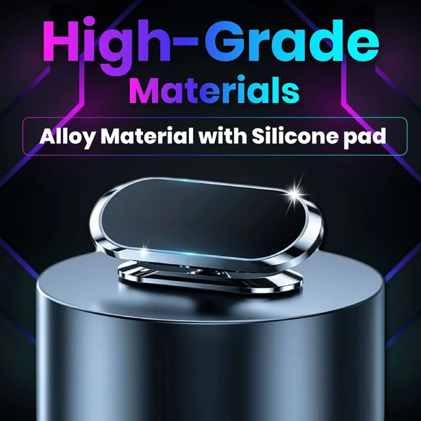 Универсальный магнитный гибкий автомобильный держатель для телефона с