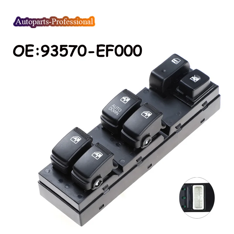 Стеклоподъемный переключатель 93570 EF000 93570EF000 для Kia Sportage 2005 2010 2006 2007 2008
