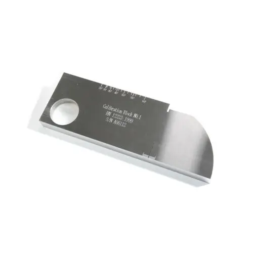 Алюминиевый Ультразвуковой калибровочный испытательный блок типа V1 дюйма