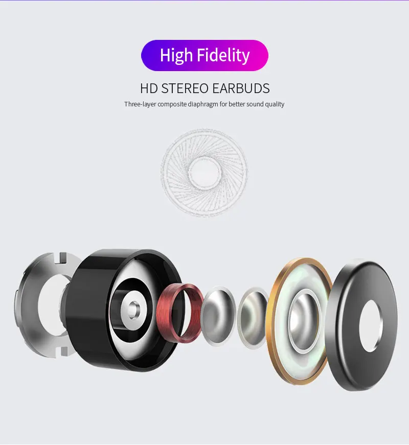 Touch Key Smallest Bass Mini True Wireless Bluetooth 5.0 Headphones Earphone TWS HD Stereo Earbuds For xiaomi iphone huawei