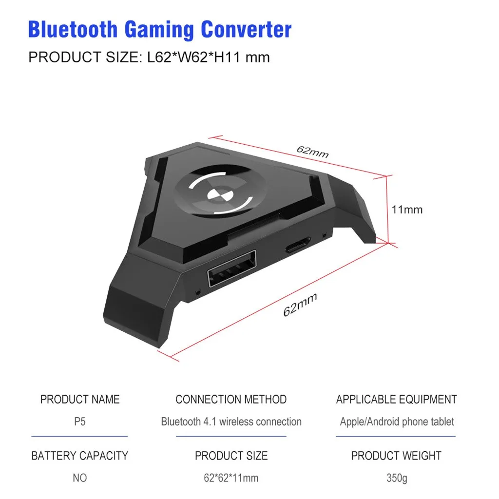 Конвертер для игр с Bluetooth 4 1 портативный адаптер мобильного телефона конвертер