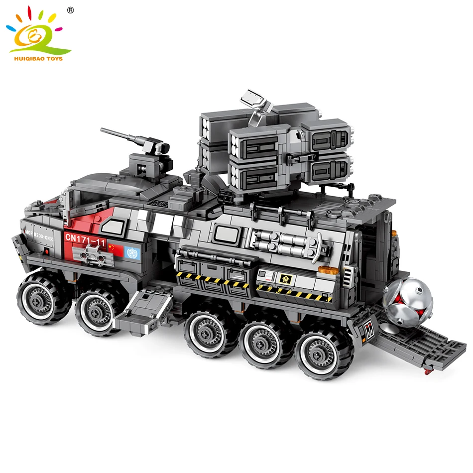 1925 шт городской полиции бродячая земля колесики строительные блоки военный