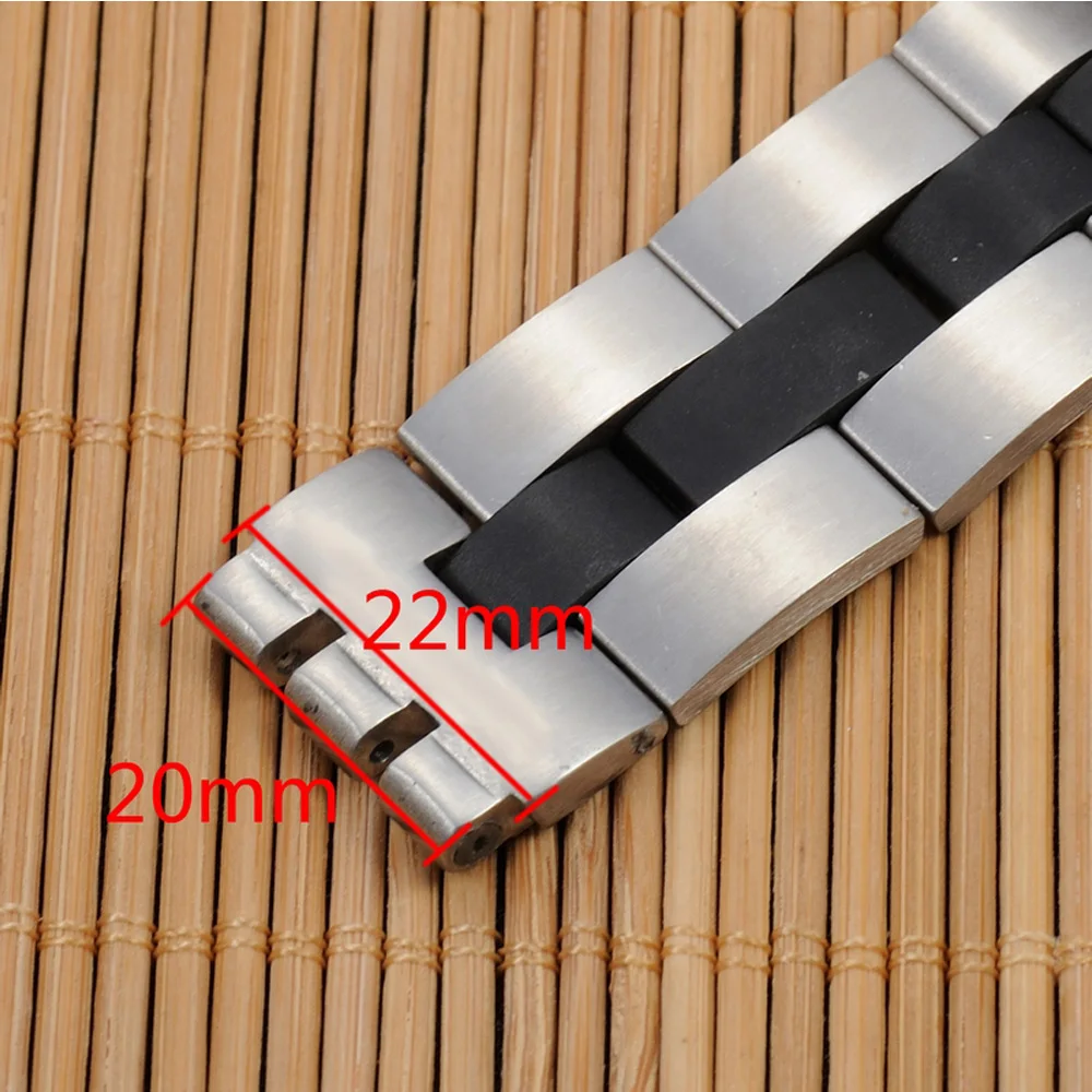 Watch Accessories For Swatch YCS YAS YGS IRONY Strap Silver Solid Stainless Steel Watchband Men's /Women's Metal Bracelet Stock