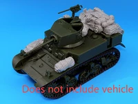 135 scale resin die cast armored vehicle m3a1 parts modification does not include unpainted tank model 35395
