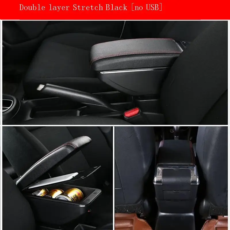 

Automovil Modified Upgraded Auto Car Arm Rest Armrest 2014 2015 2016 2017 2018 FOR Skoda Rapid Volkswagen Sagitar Santana