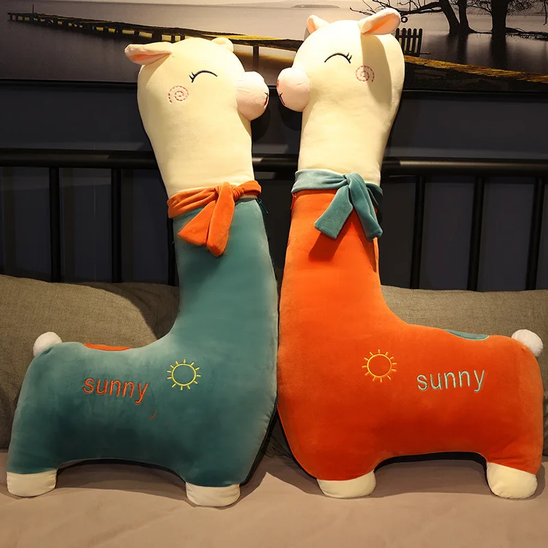 Кукла Sunny Alpaca с шарфом трава грязь лошадь игрушки ягненок мягкие животные подушка