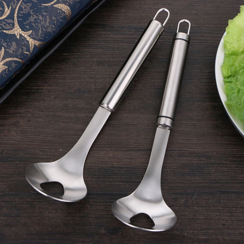 

1pcs Stainless Steel Meat Ball Spoon Non-Stick Creative Meatball Maker Long Handle Cooking Kitchen Tool Accessories 10inch