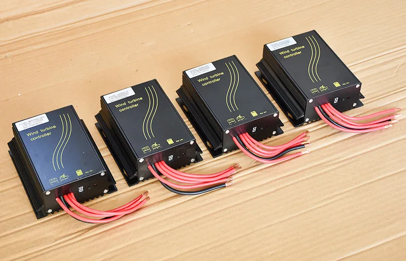 600W 12V 24V Белый Цвет H-ветряной генератор вертикально-осевую ветроэнергетическую установку с вертикальной осью для домашнего использования солнечной энергии с PWM/слежением за максимальной точкой мощности BOOST Зарядное устройство контроллера