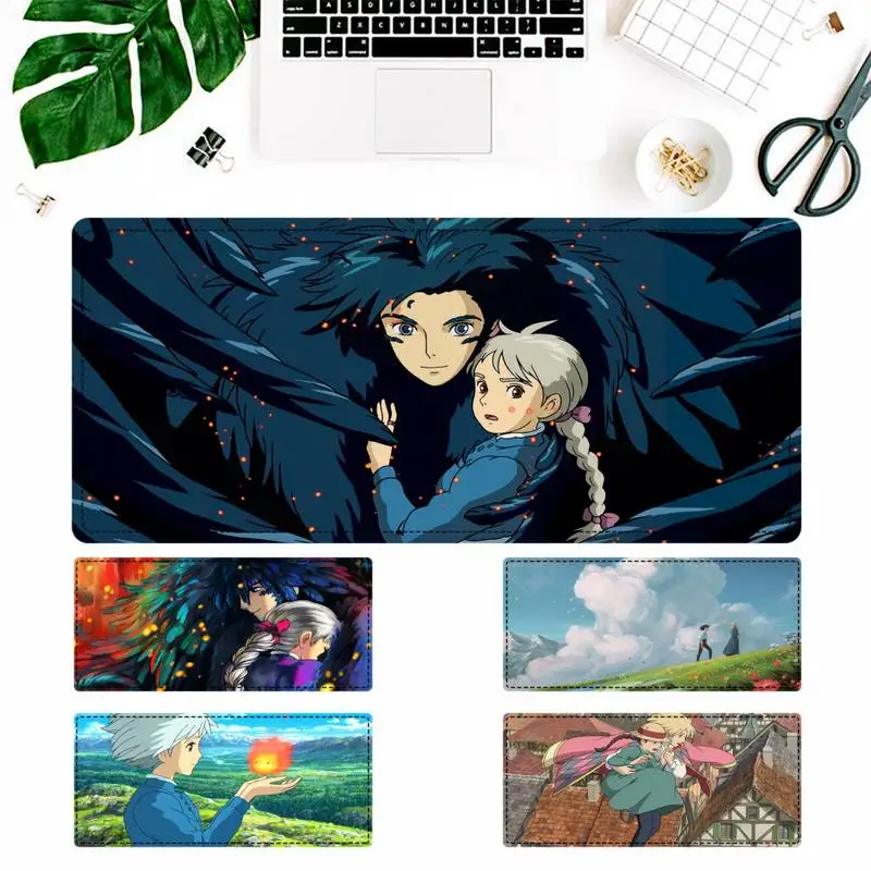 40x90 см подвижный игровой коврик для мыши Howl s с замком большой компьютерный Overwatch |