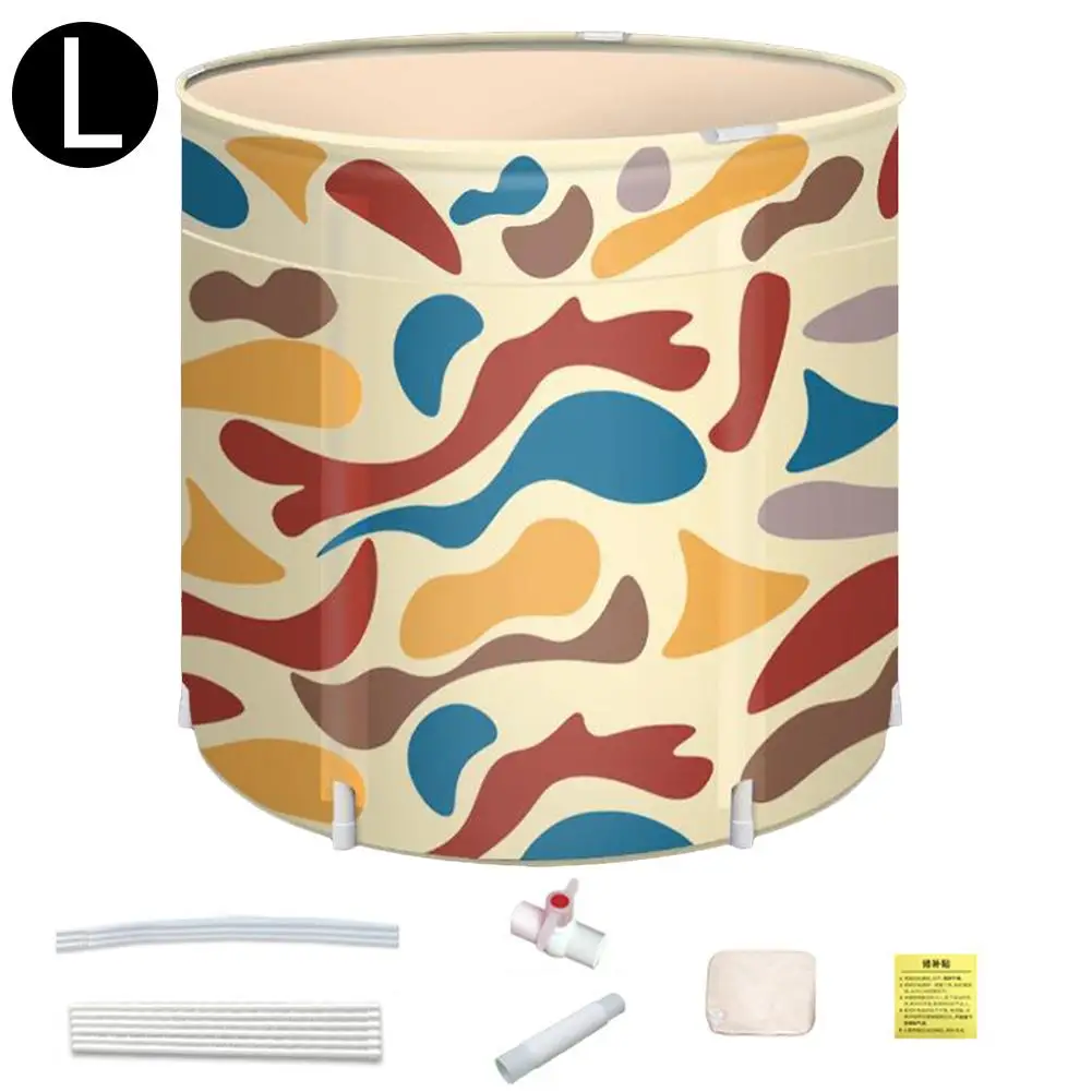 

New Bathtub Foldable Portable Thicken No Iation Soaking Bath Tub Comfortable Household Tub Shower Tray