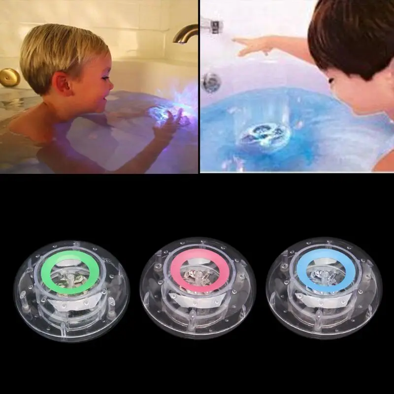 

Bathroom LED Light Kids Color Changing Ball Toys Waterproof In Tub Bath Time Fun Dropshipping
