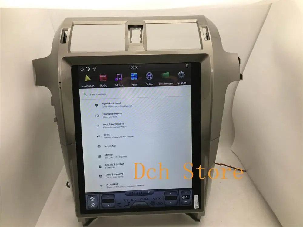 15 дюймов tesla стиль Android 8,1 PX6 автомобильный DVD gps навигация для lexus GX GX400 GX460 радио Поддержка 360