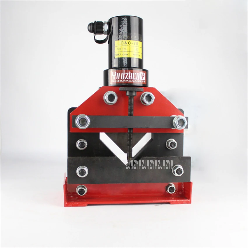 Новое поступление CAC 75 гидравлический угловой режущий станок 30T Электрический